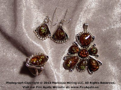 Photo Fire Agate Jewelry From Fire Agate US